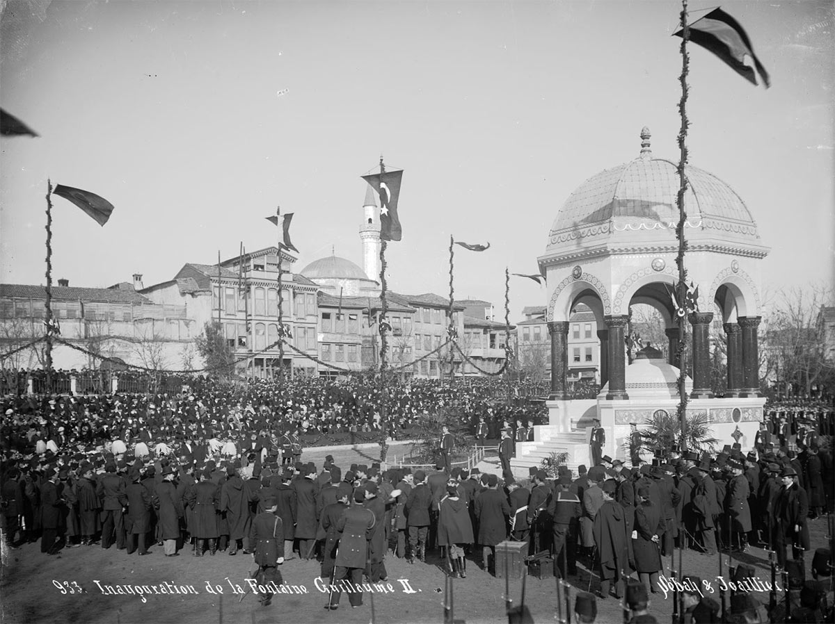 German Fountain Opening Ceremony 1901